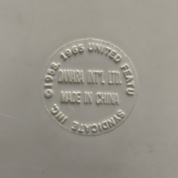 Peanuts child’s plate - Picture 6 of 7